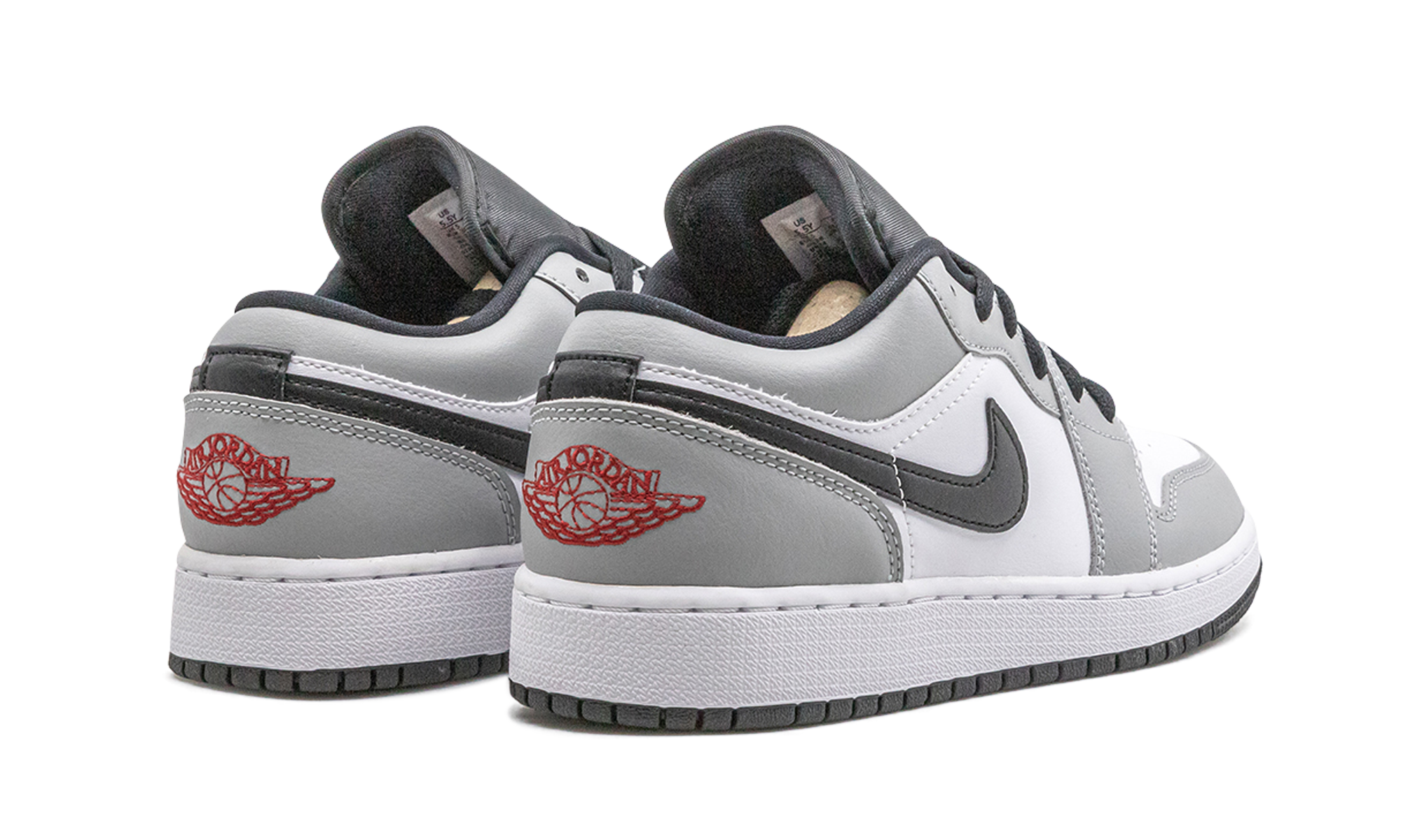 Air Jordan 1 Low GS "Light Smoke Grey" 553560 030