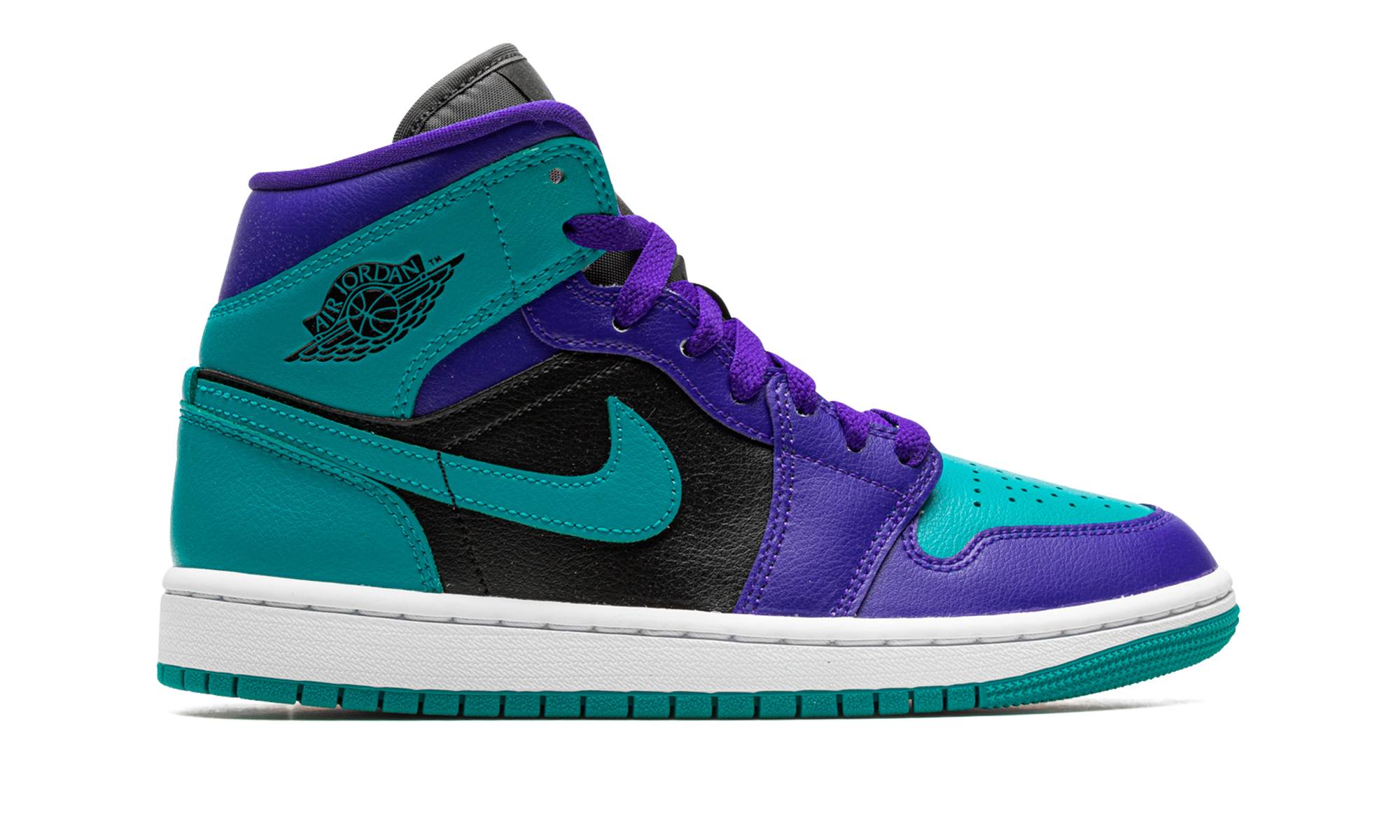 AIR JORDAN 1 MID WMNS "Black Grape" BQ6472 502