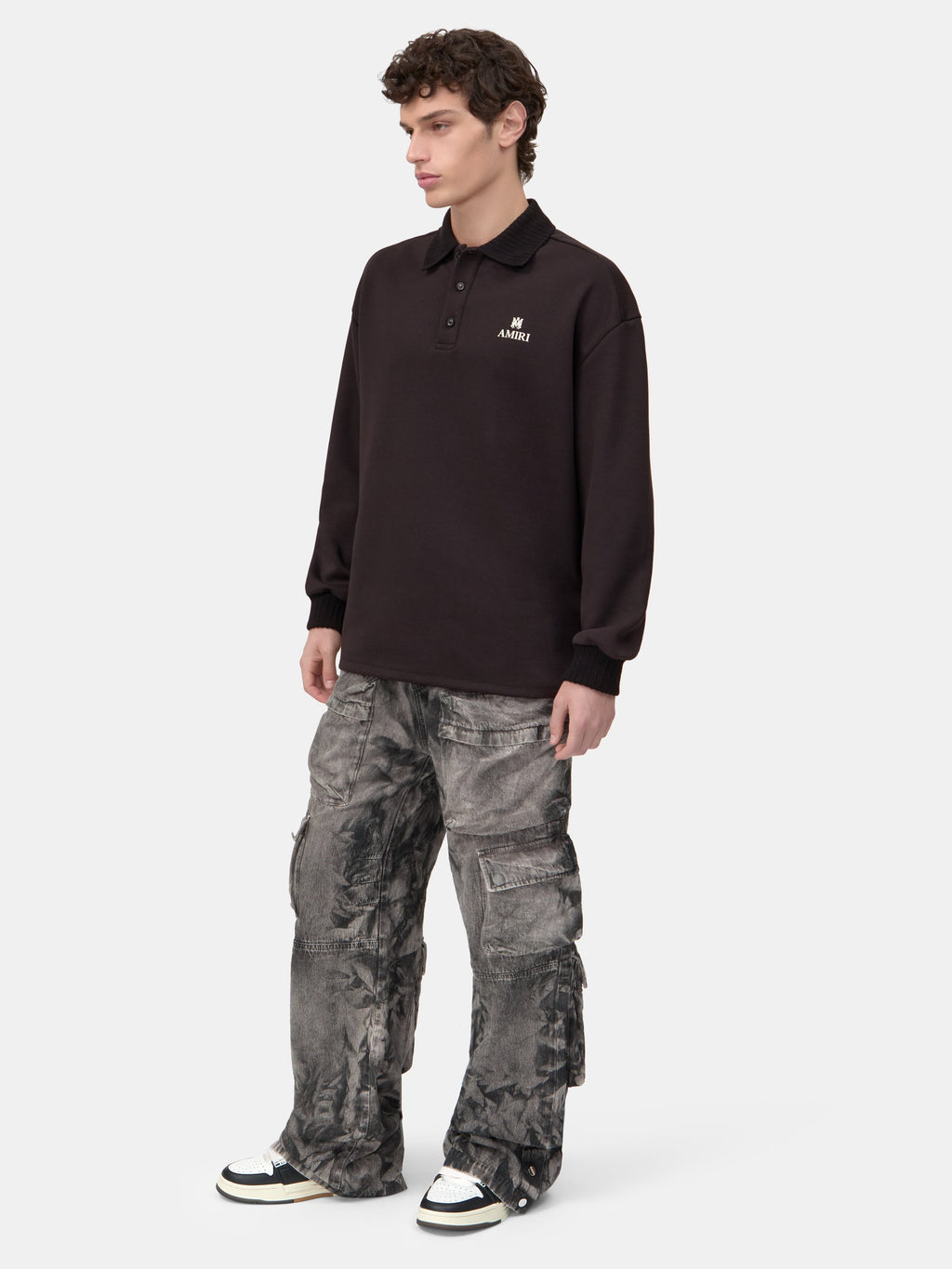 WASHED CARGO JEAN - Smokey Topaz