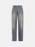 CRYSTAL BAGGY JEAN - Driftwood Blue