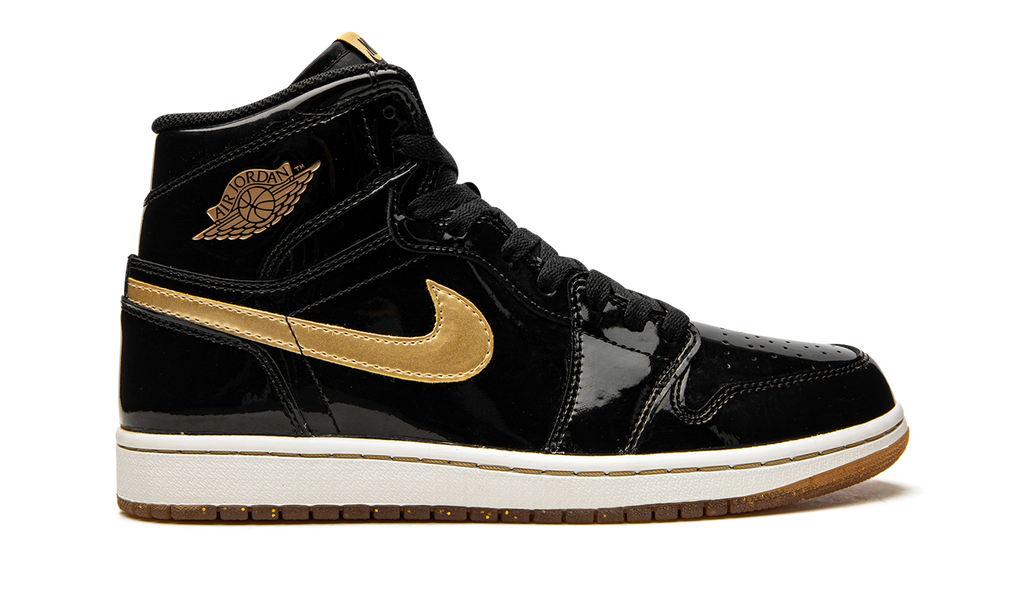 Air Jordan 1 Retro High OG "Black/Metallic Gold" 555088 019