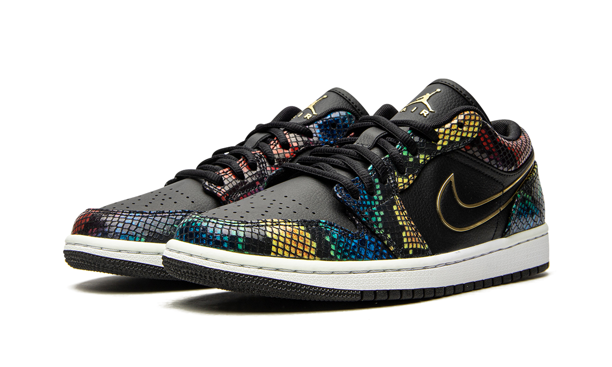 Air Jordan 1 Low WMNS "Multicolor Snakeskin" CW5580 001