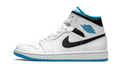 Air Jordan 1 Mid "White / Laser Blue" 554724 141
