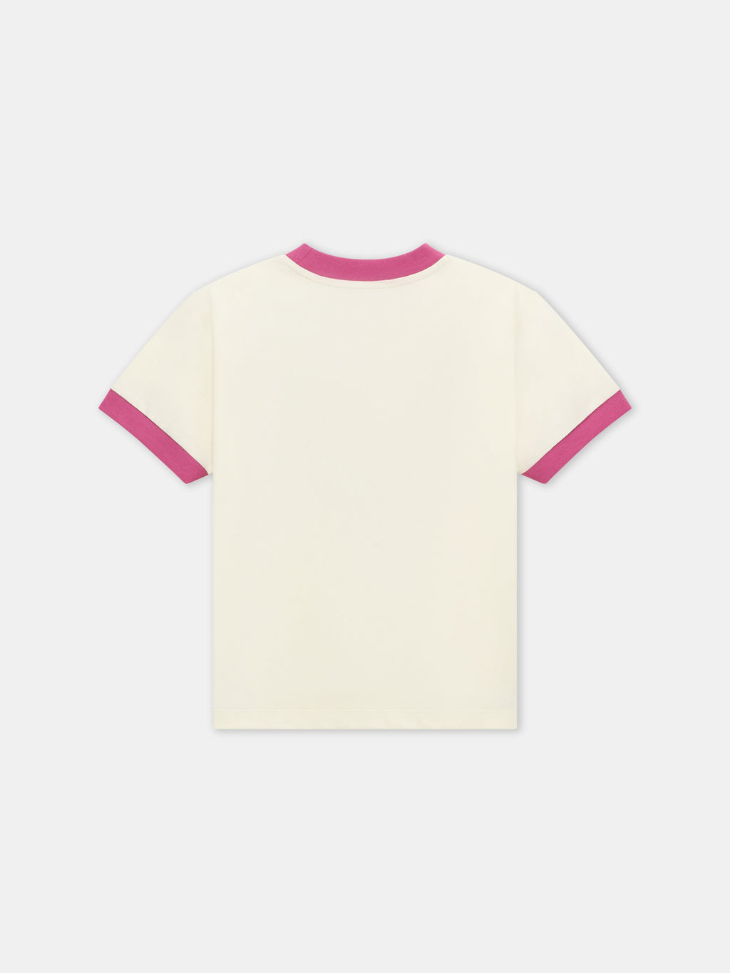 KIDS - KIDS' AMIRI STAGGERED RINGER TEE - Ivory