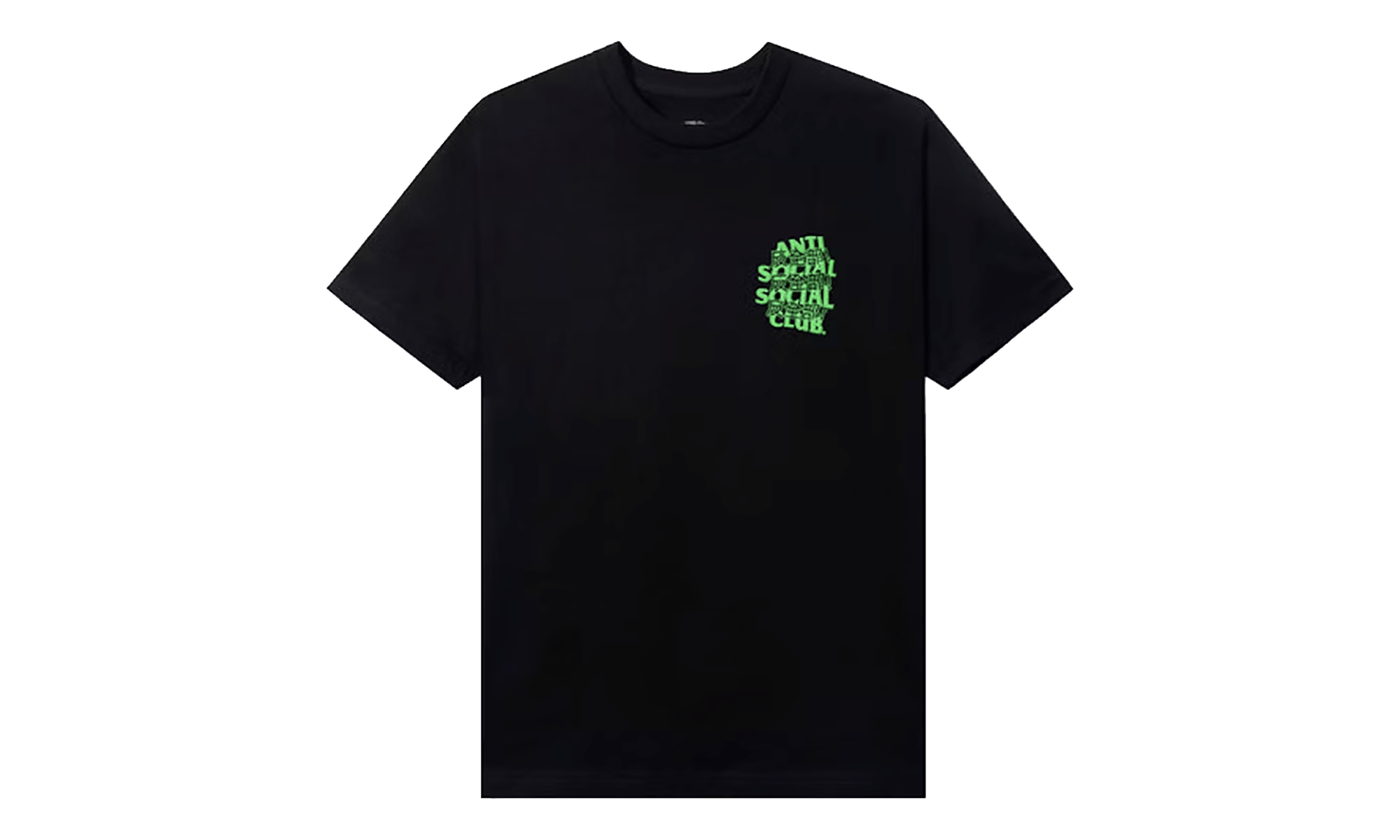 Kaburosai Logo Short Sleeve T-Shirt "Black Neon Green" ASSC073