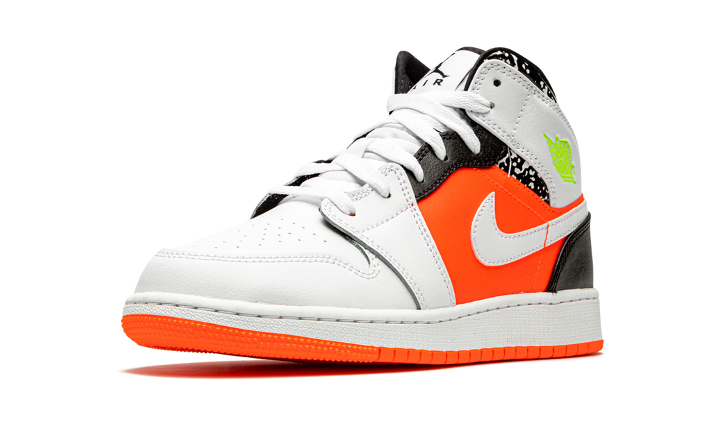Air Jordan 1 Mid GS "Notebook" 554725 870