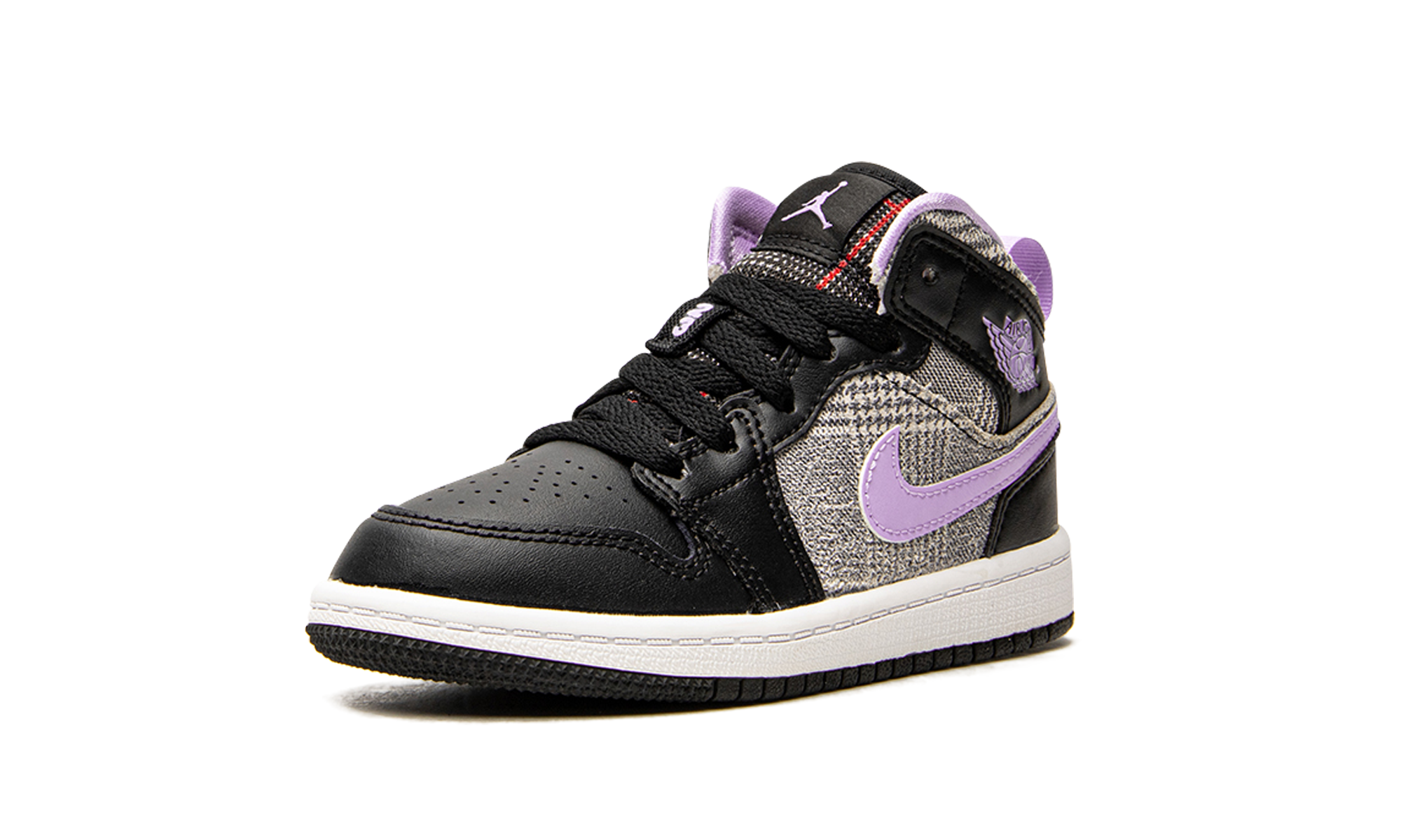 Air Jordan 1 Mid SE PS "Houndstooth" DC7227 015
