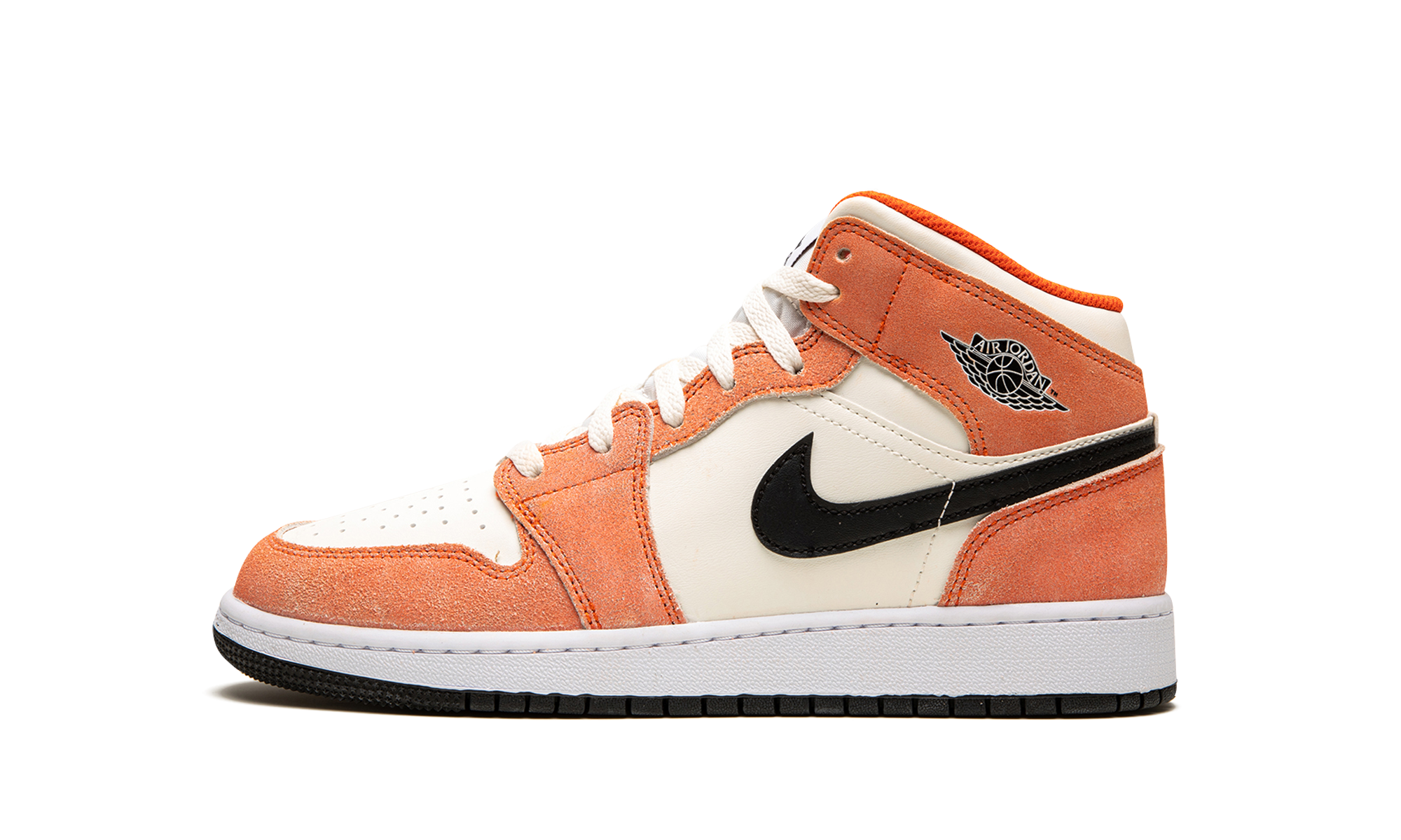 Air Jordan 1 Mid SE GS "Orange Suede" DV1336 800