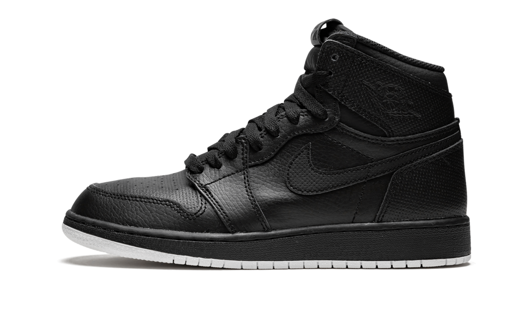 Air Jordan 1 Retro High OG GS "Black Perforated" 575441 002