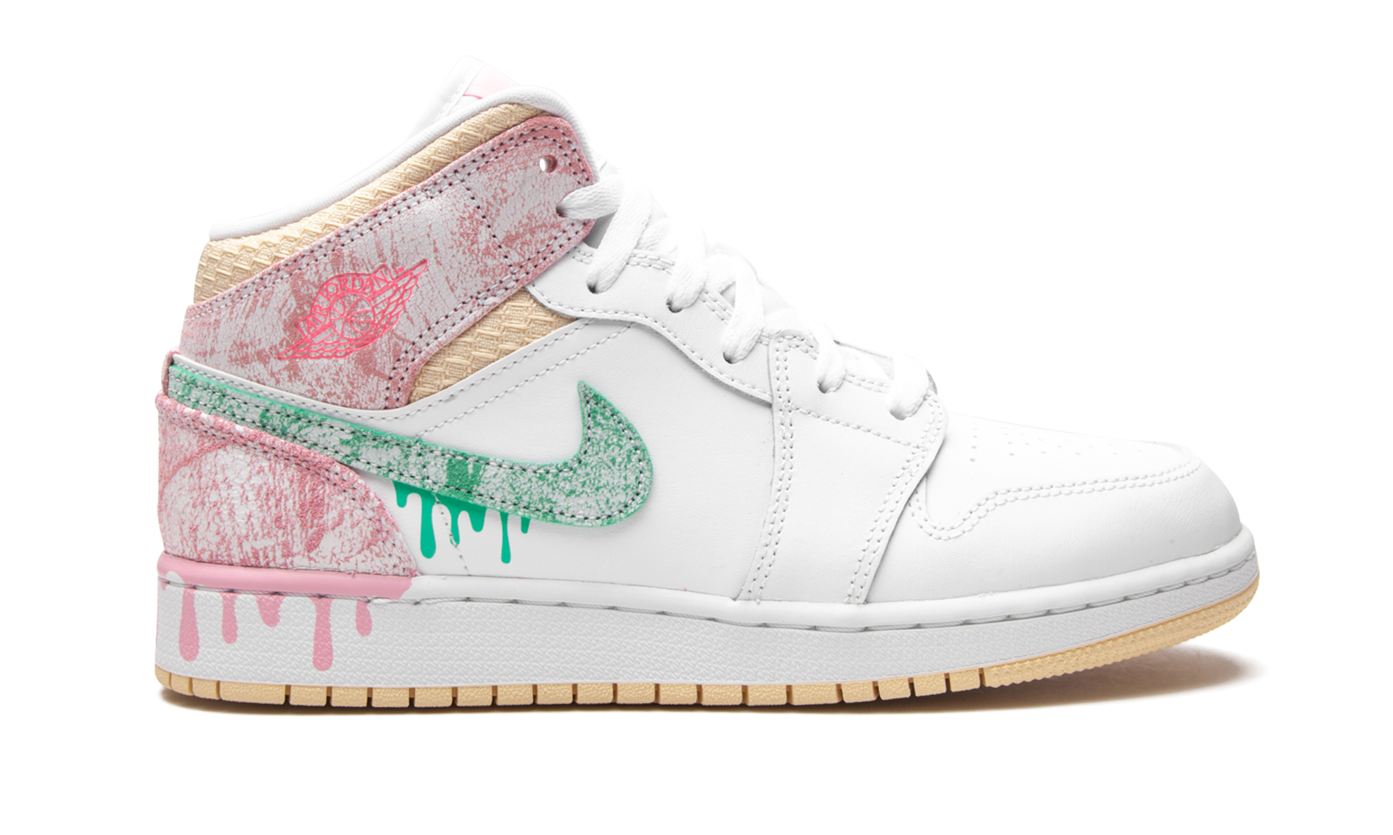 Air Jordan 1 Mid SE GS "Ice Cream" DD1666 100