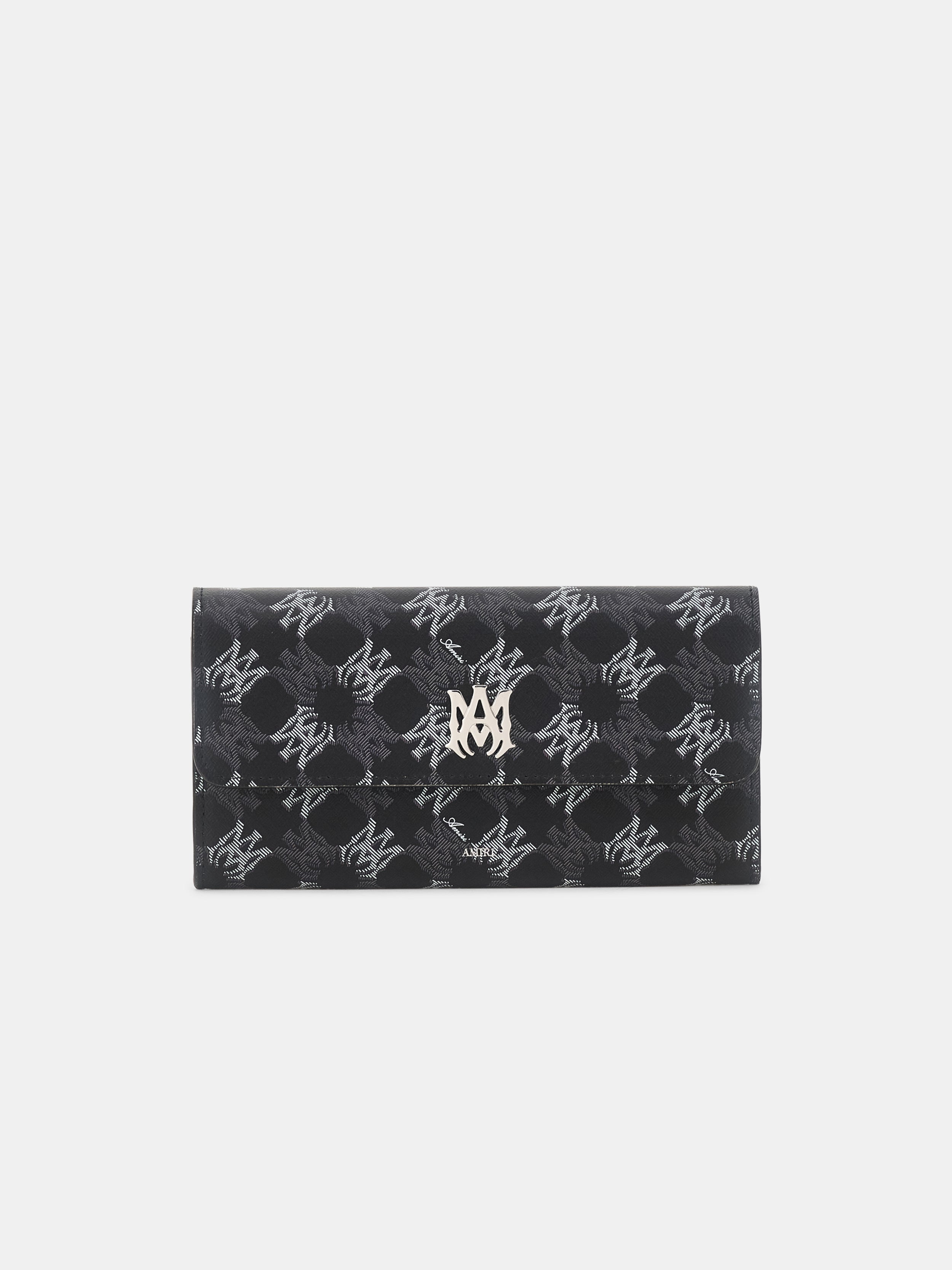 WOMEN - WOMEN'S MA QUAD CANVAS WALLET ON CHAIN - Black