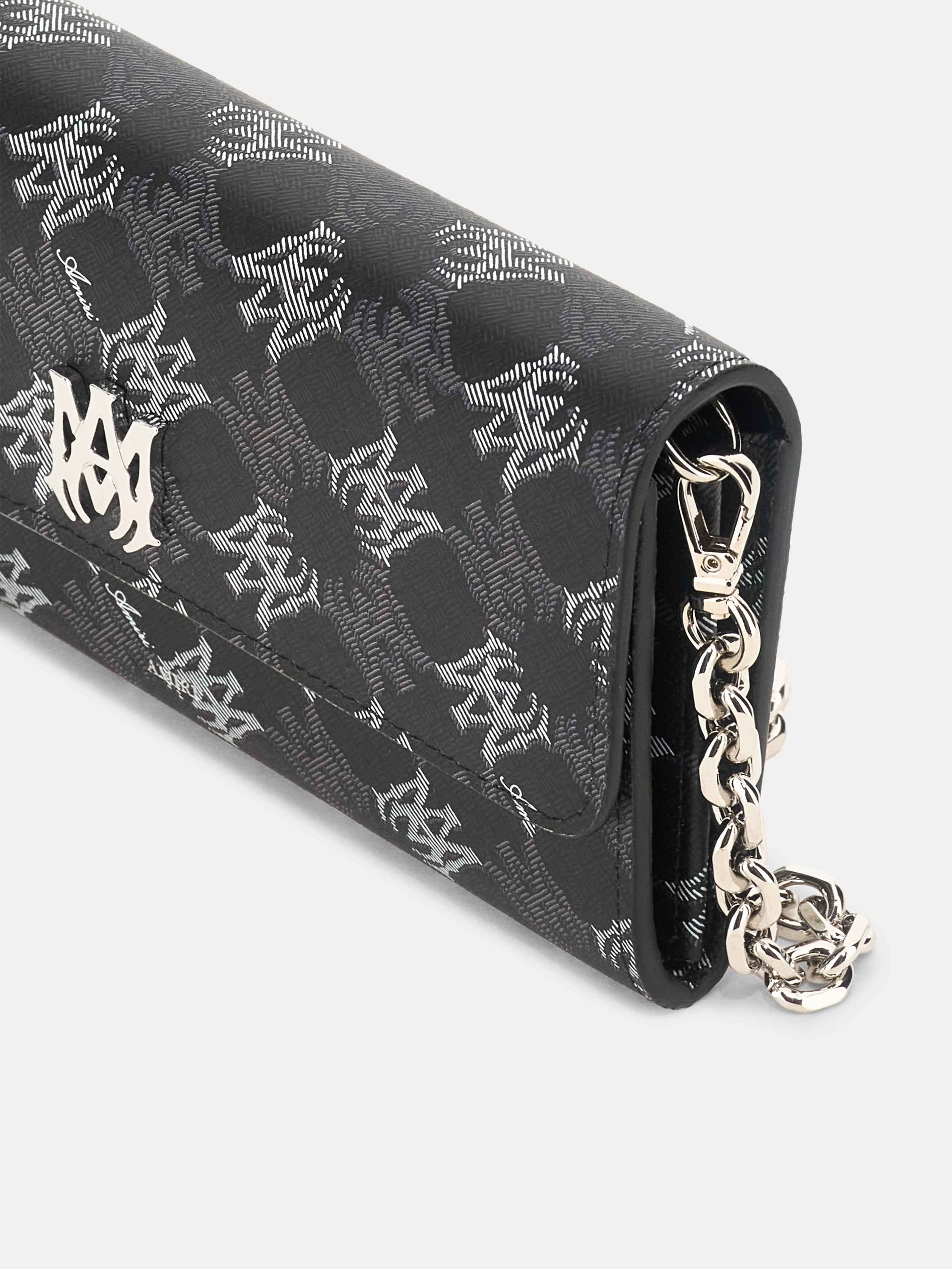 WOMEN - WOMEN'S MA QUAD CANVAS WALLET ON CHAIN - Black