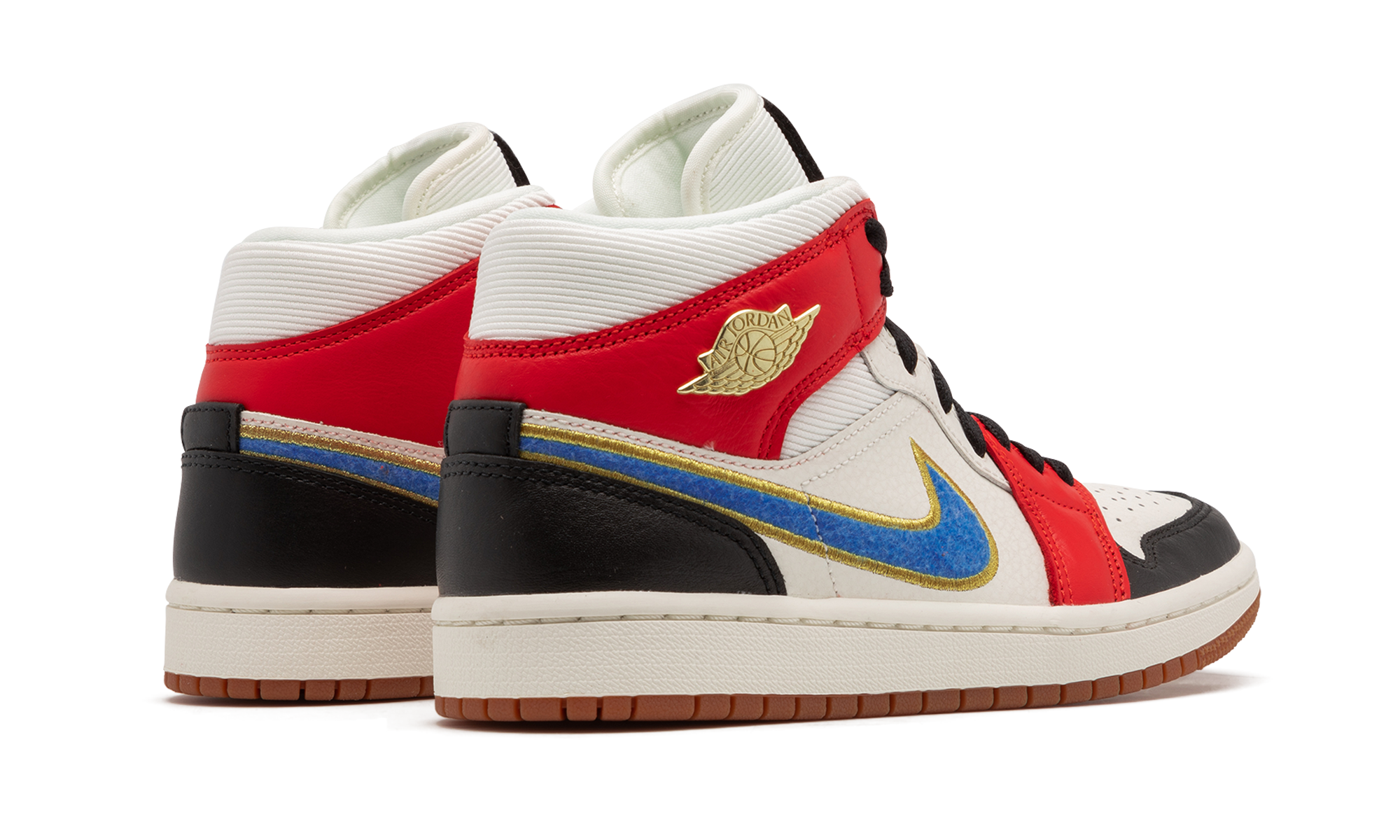 AIR JORDAN 1 MID SE WMNS "Let(Her)Man" DC1426 100