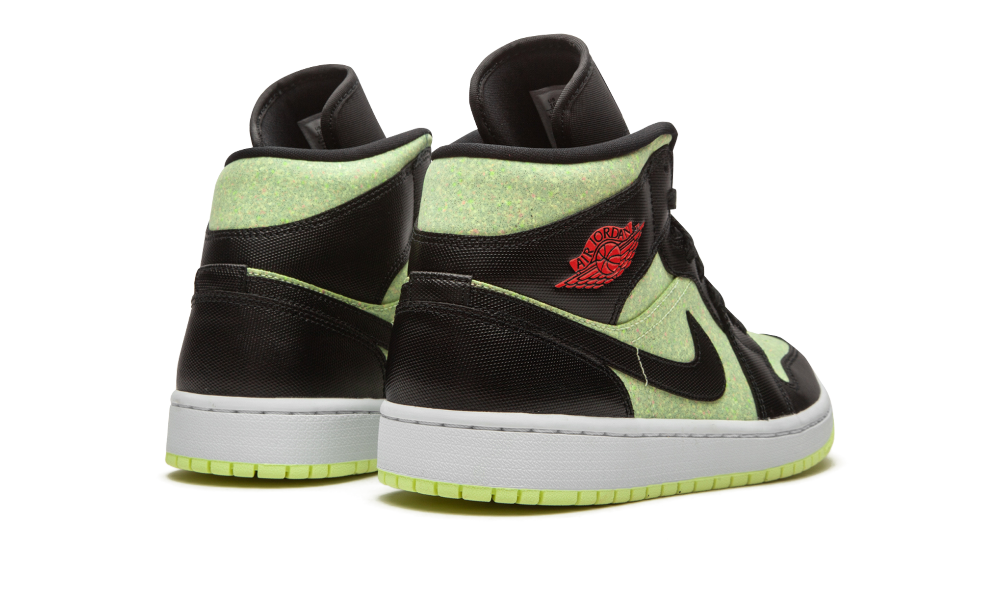 AIR JORDAN 1 MID SE WMNS "Barely Volt / Chile Red" CV5276 003