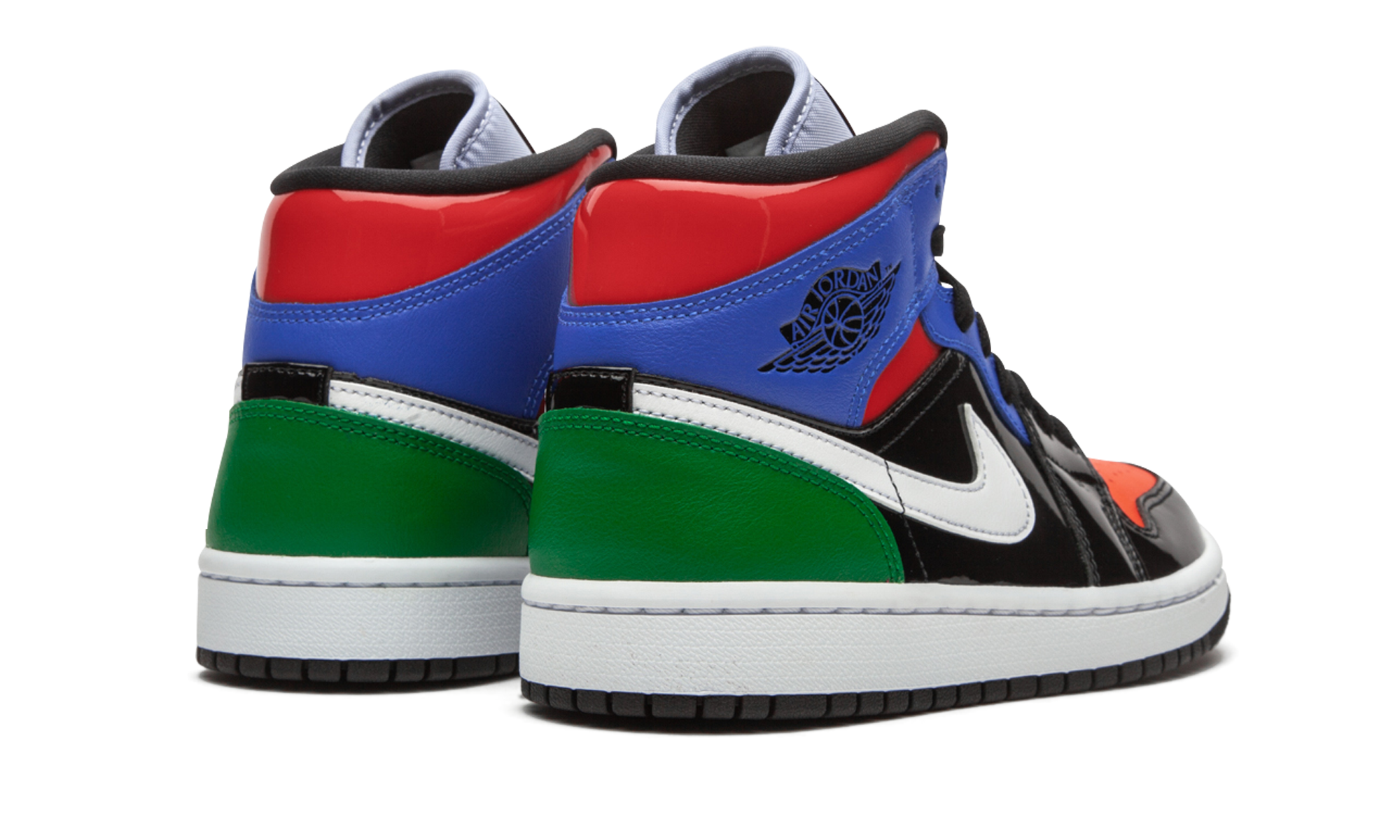 AIR JORDAN 1 MID SE WMNS "Multicolor Patent" CV5276 001