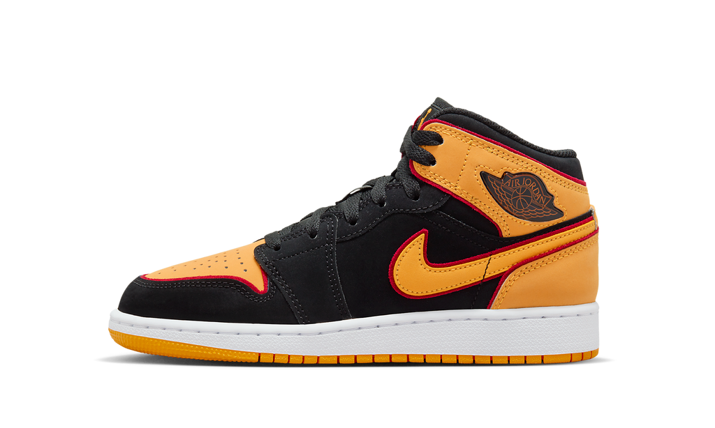 Air Jordan 1 Mid GS "Vivid Orange" FJ4924 008