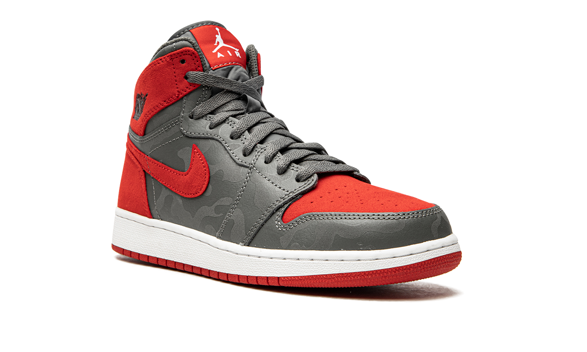 Air Jordan 1 Retro HI PREM GS "Red Camo" 822858 032