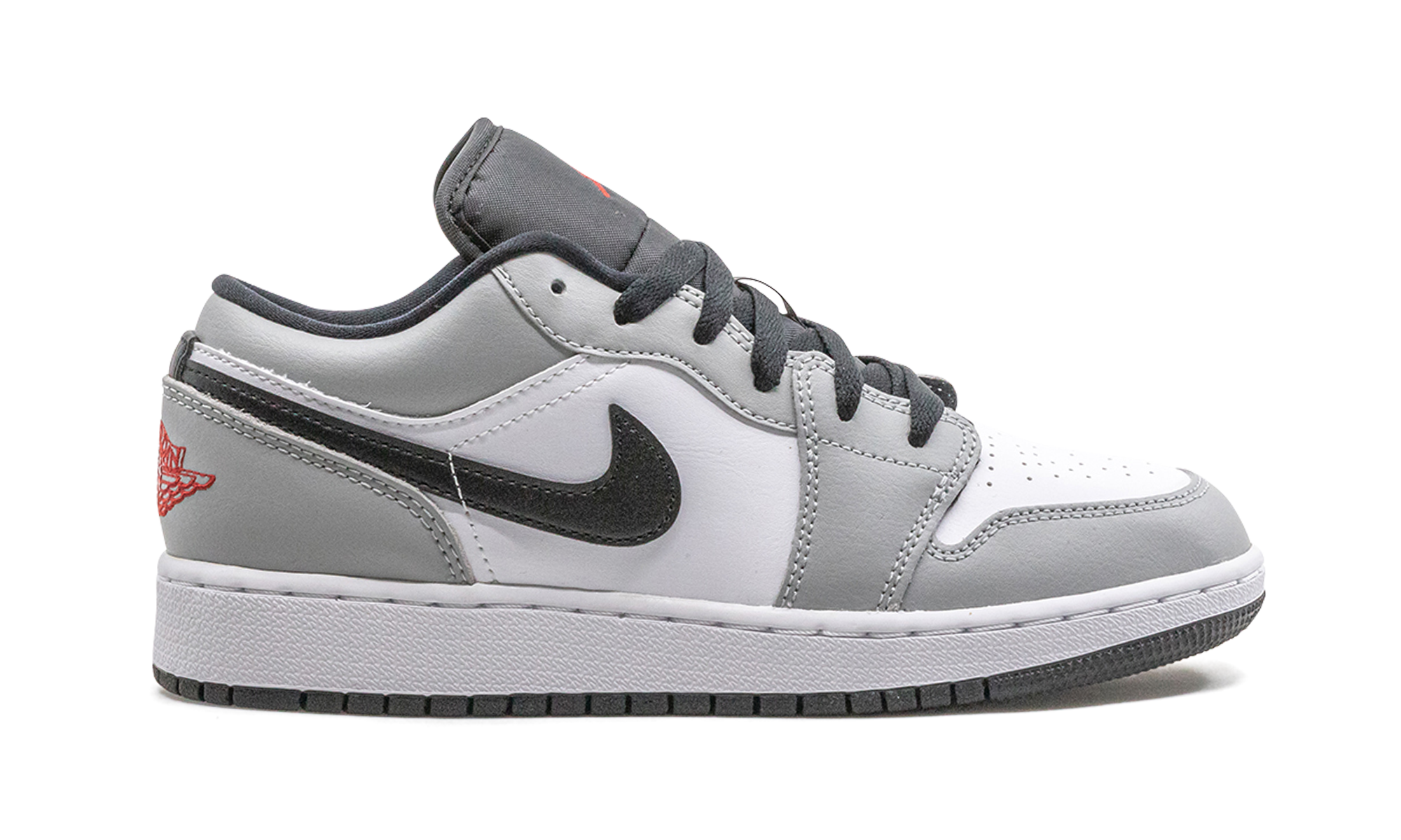 Air Jordan 1 Low GS "Light Smoke Grey" 553560 030