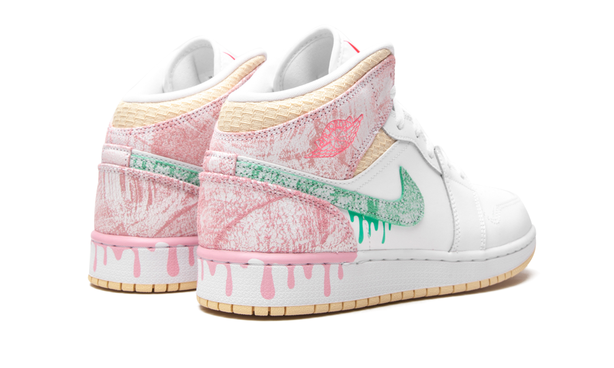 Air Jordan 1 Mid SE GS "Ice Cream" DD1666 100