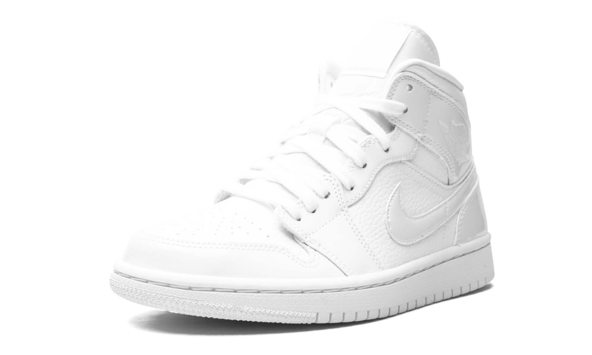AIR JORDAN 1 MID WMNS "Triple White" BQ6472 100