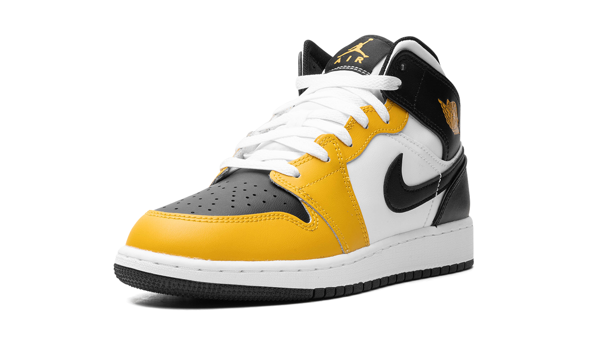 AIR JORDAN 1 MID GS "YELLOW OCHRE" DQ8423 701