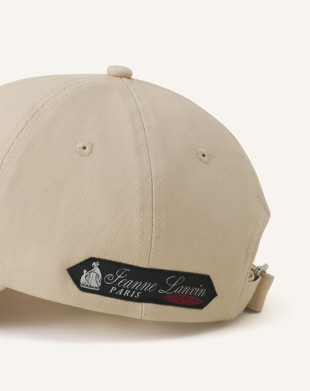 LANVIN SIGNATURE COTTON CAP