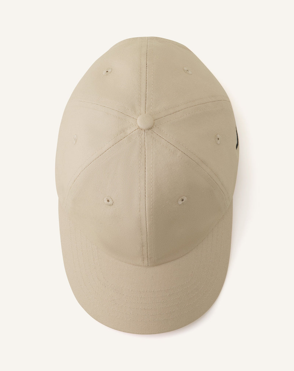 LANVIN SIGNATURE COTTON CAP