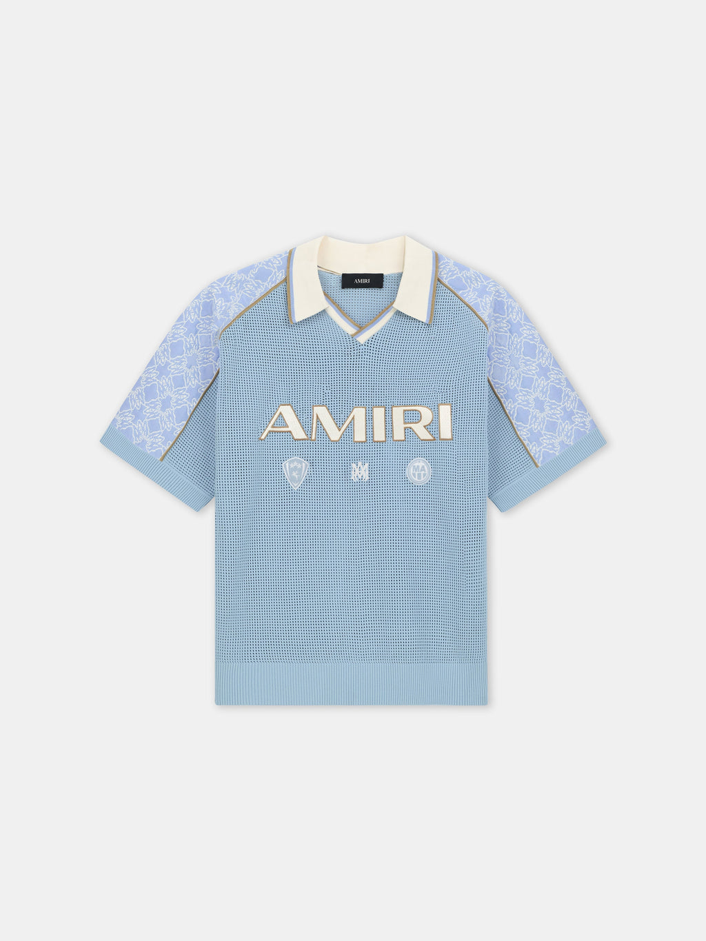 AMIRI SPORT MESH JERSEY - Sky