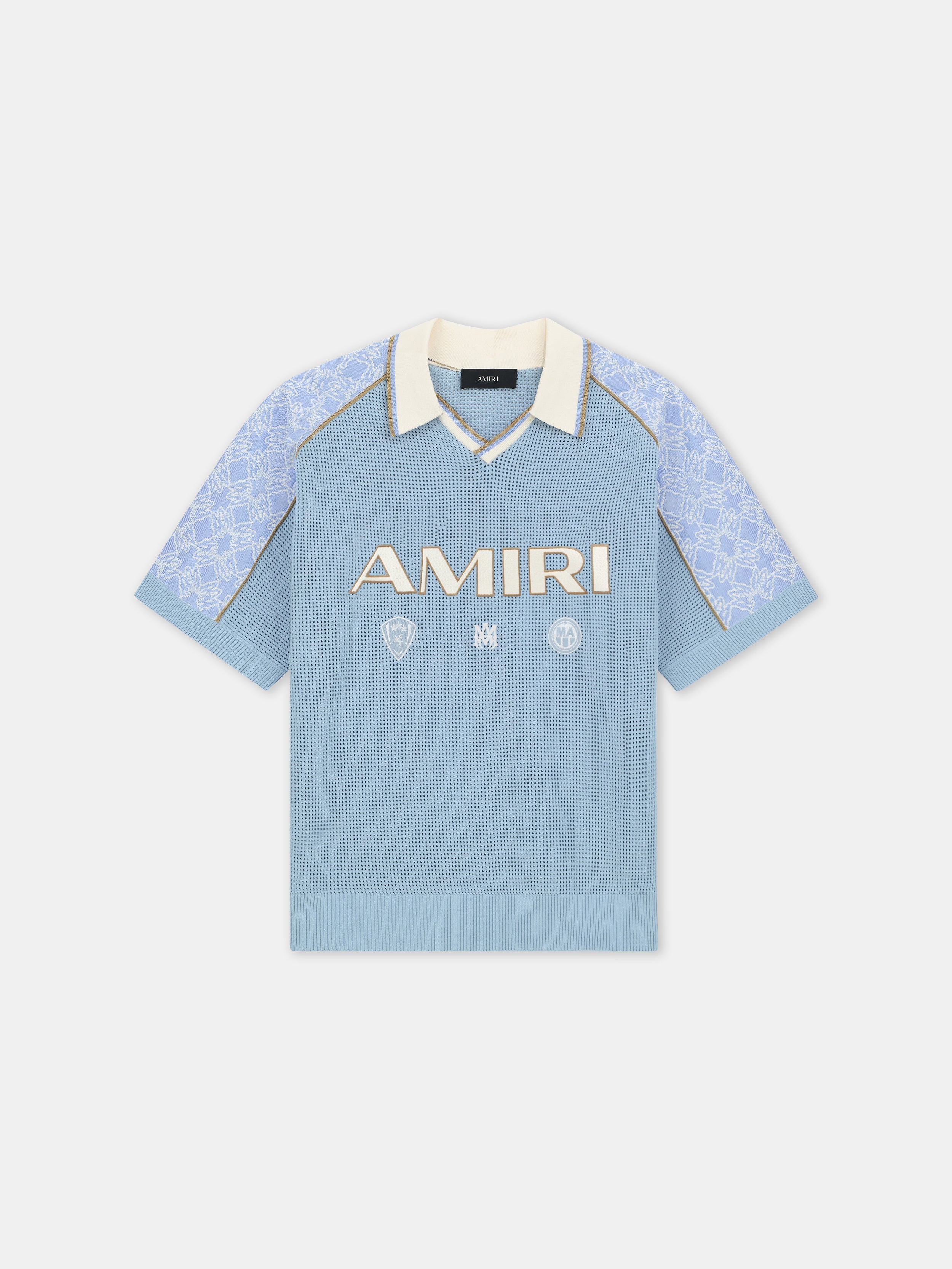 AMIRI SPORT MESH JERSEY - Sky
