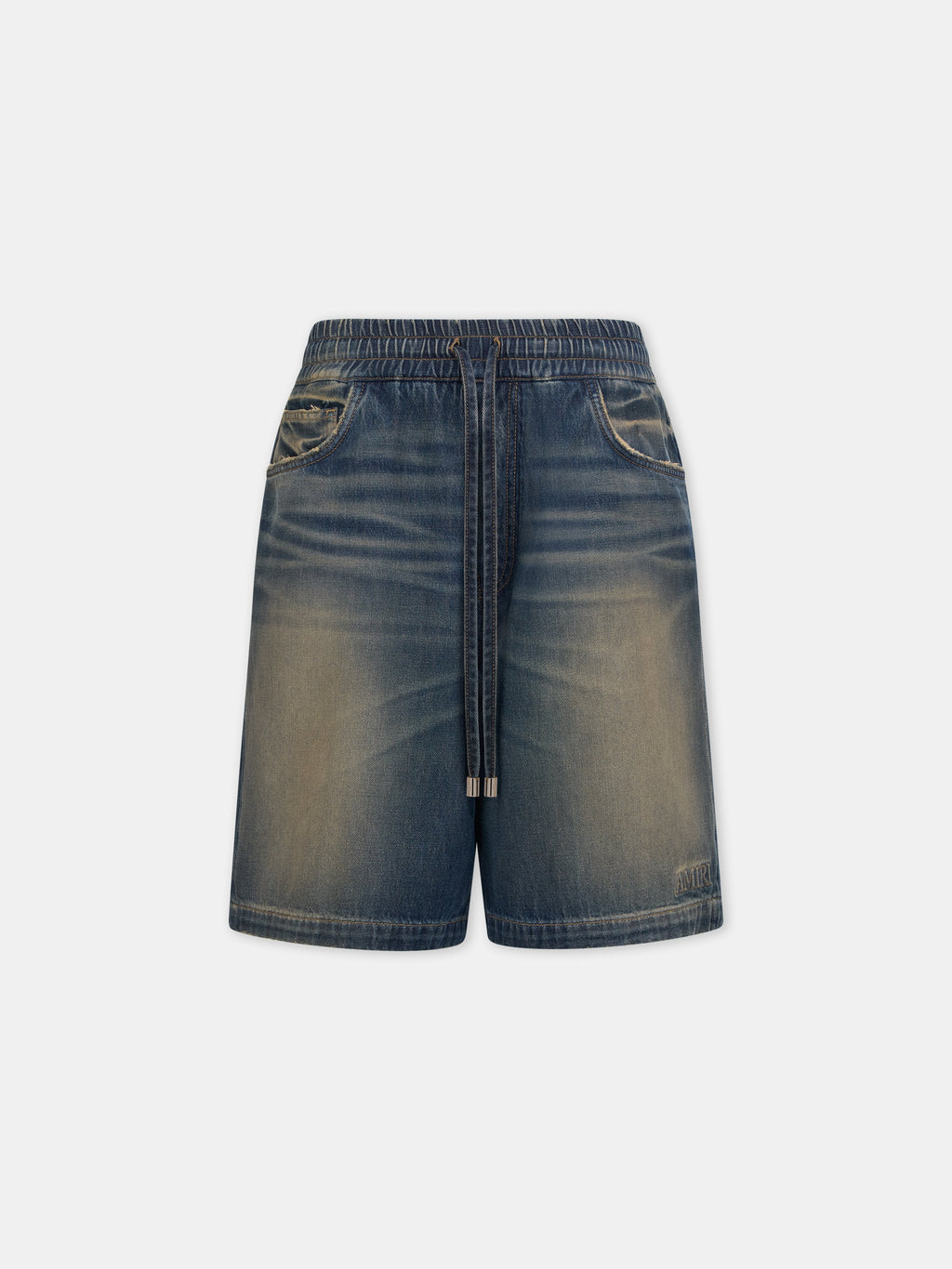 DRAWSTRING DENIM SHORT - Sandstone