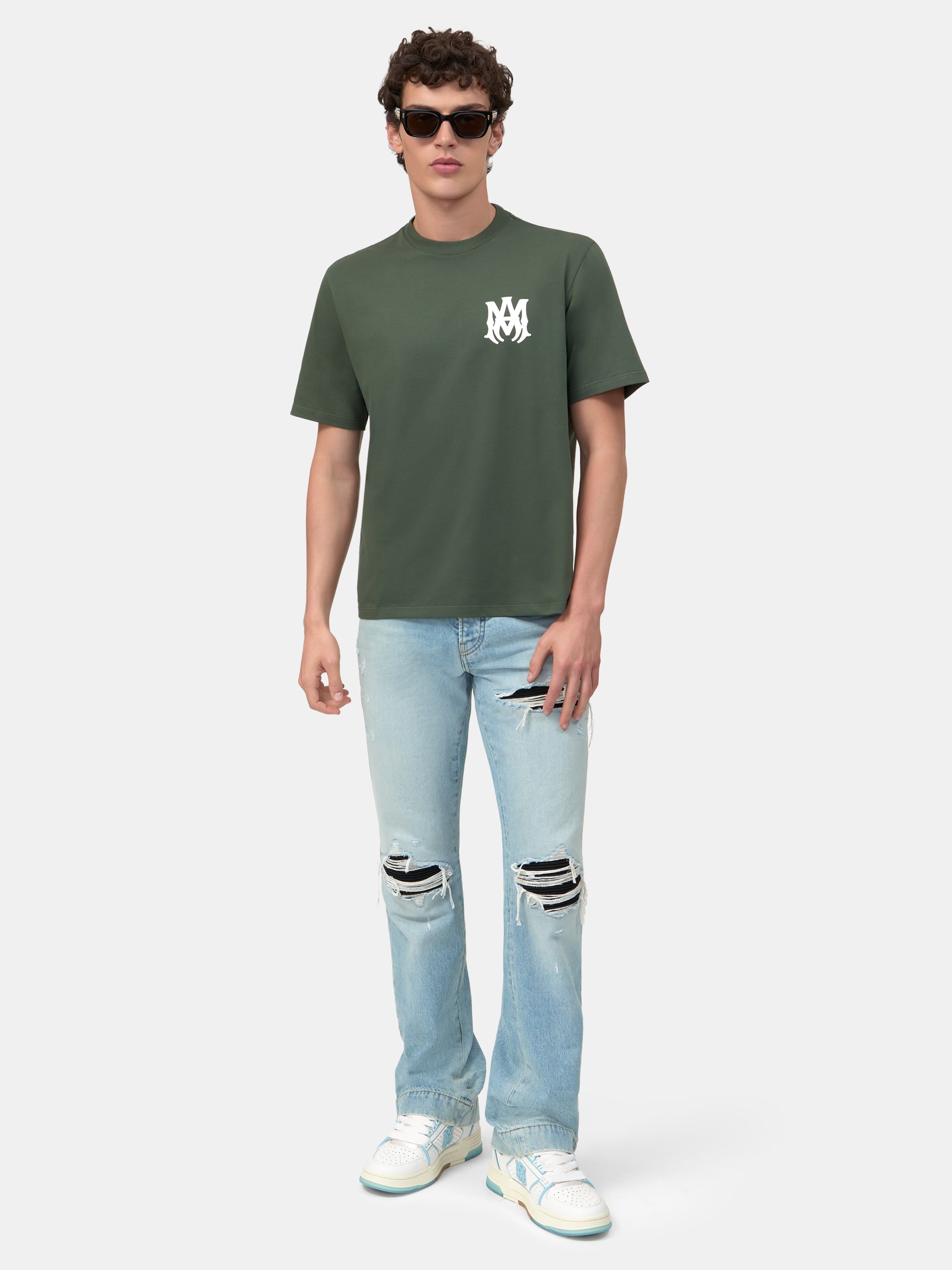 MX1 STRAIGHT FLARE JEAN - Mist Indigo