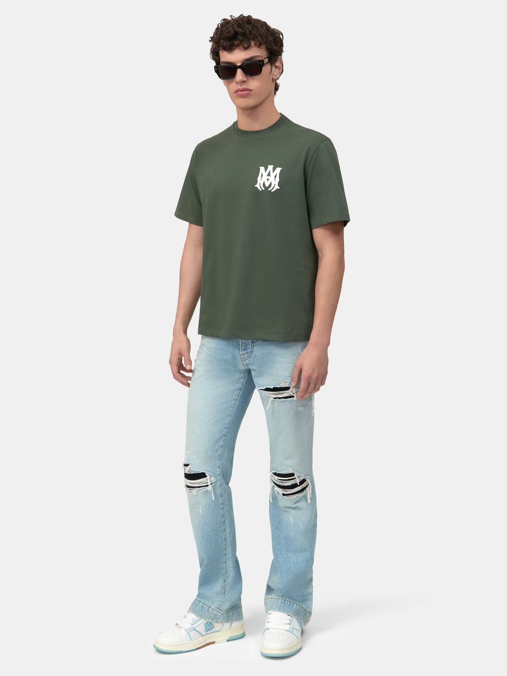MX1 STRAIGHT FLARE JEAN - Mist Indigo