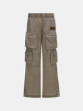 DRAWSTRING CARGO PANT - Espresso