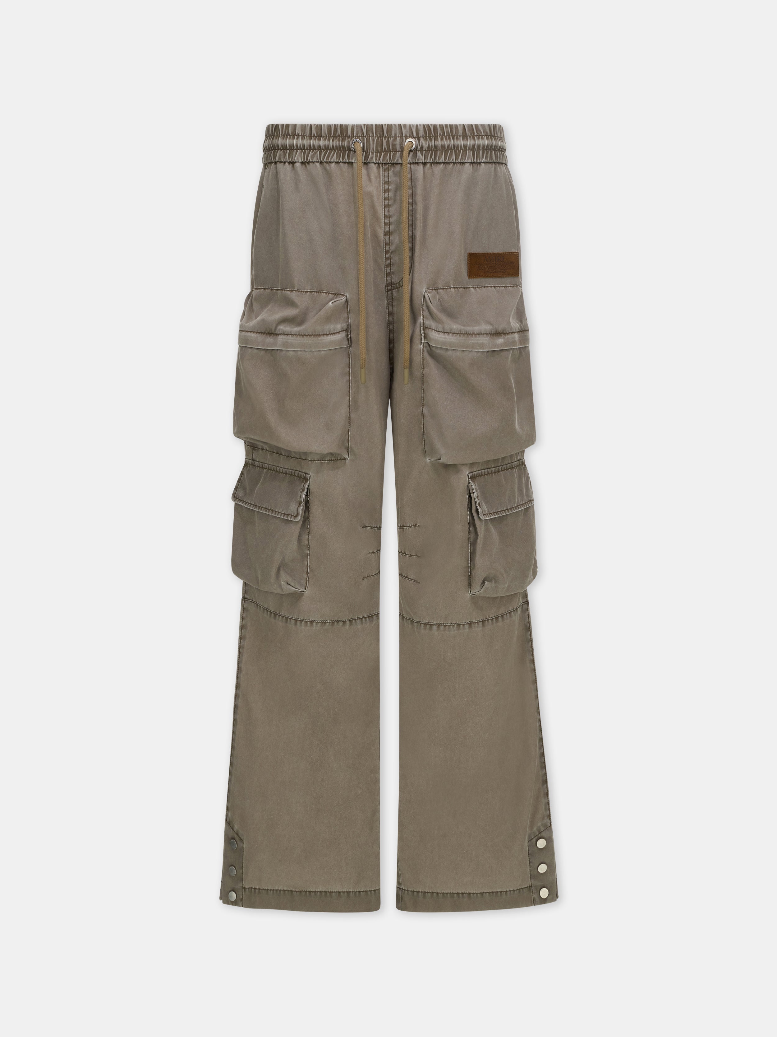 DRAWSTRING CARGO PANT - Espresso