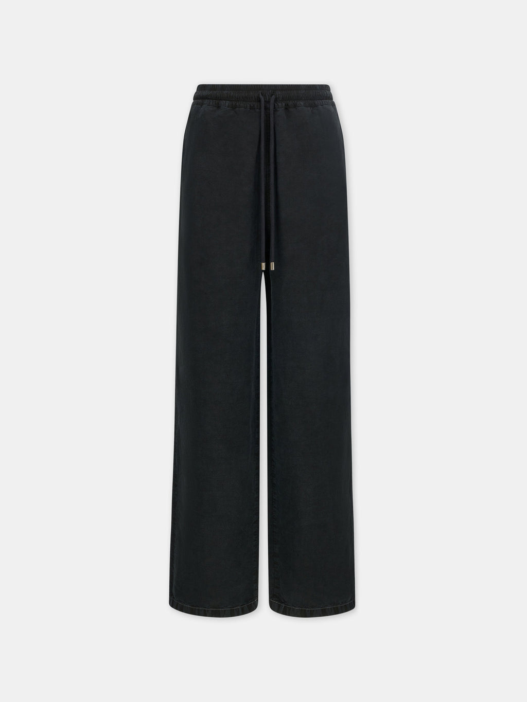 SCRIPT LINEN GD CASUAL PANT - Black