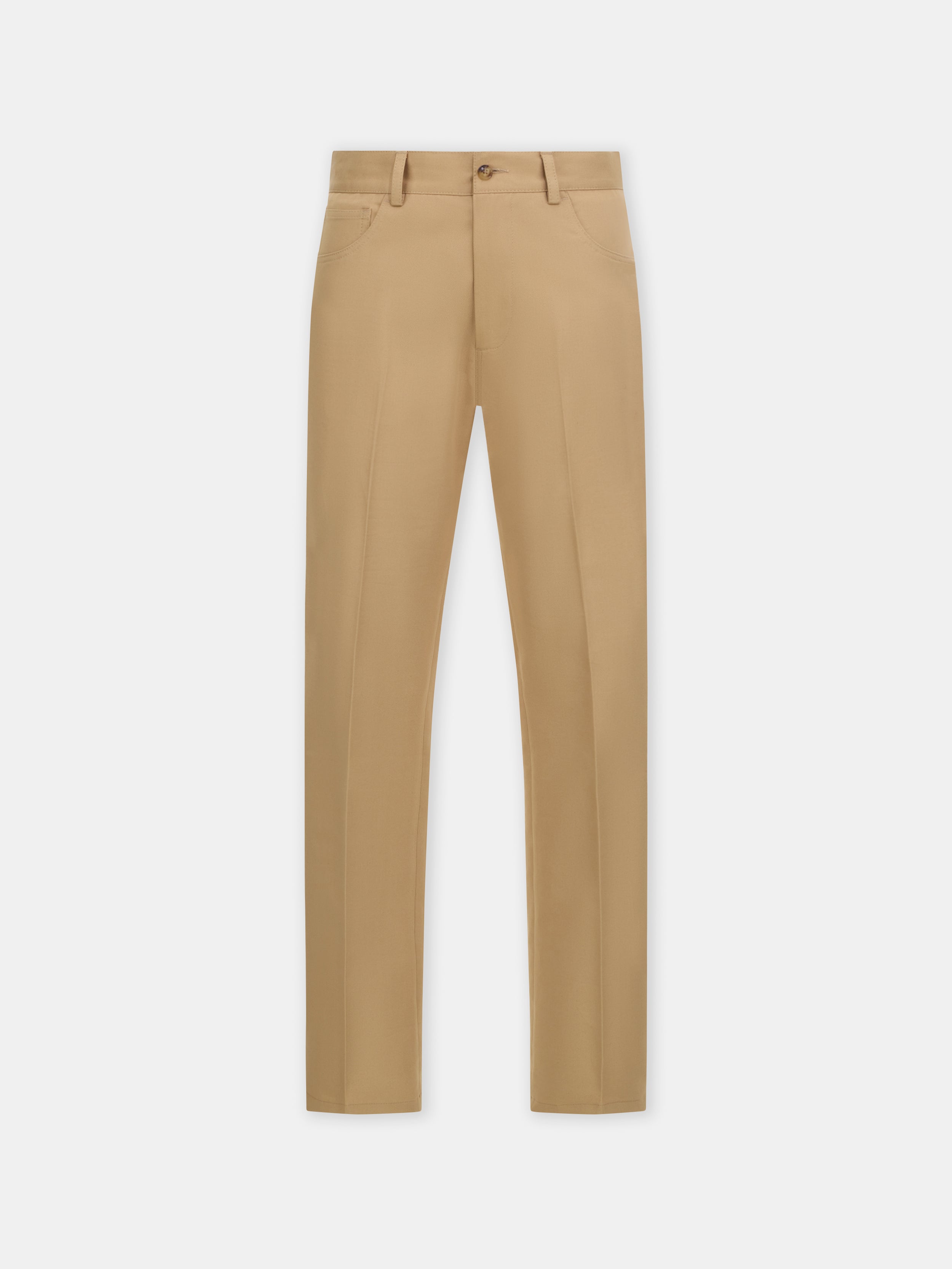 TWILL BOOTCUT PANT - Earth