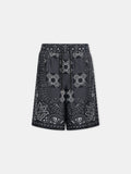 MA CHECK SHORT - Black