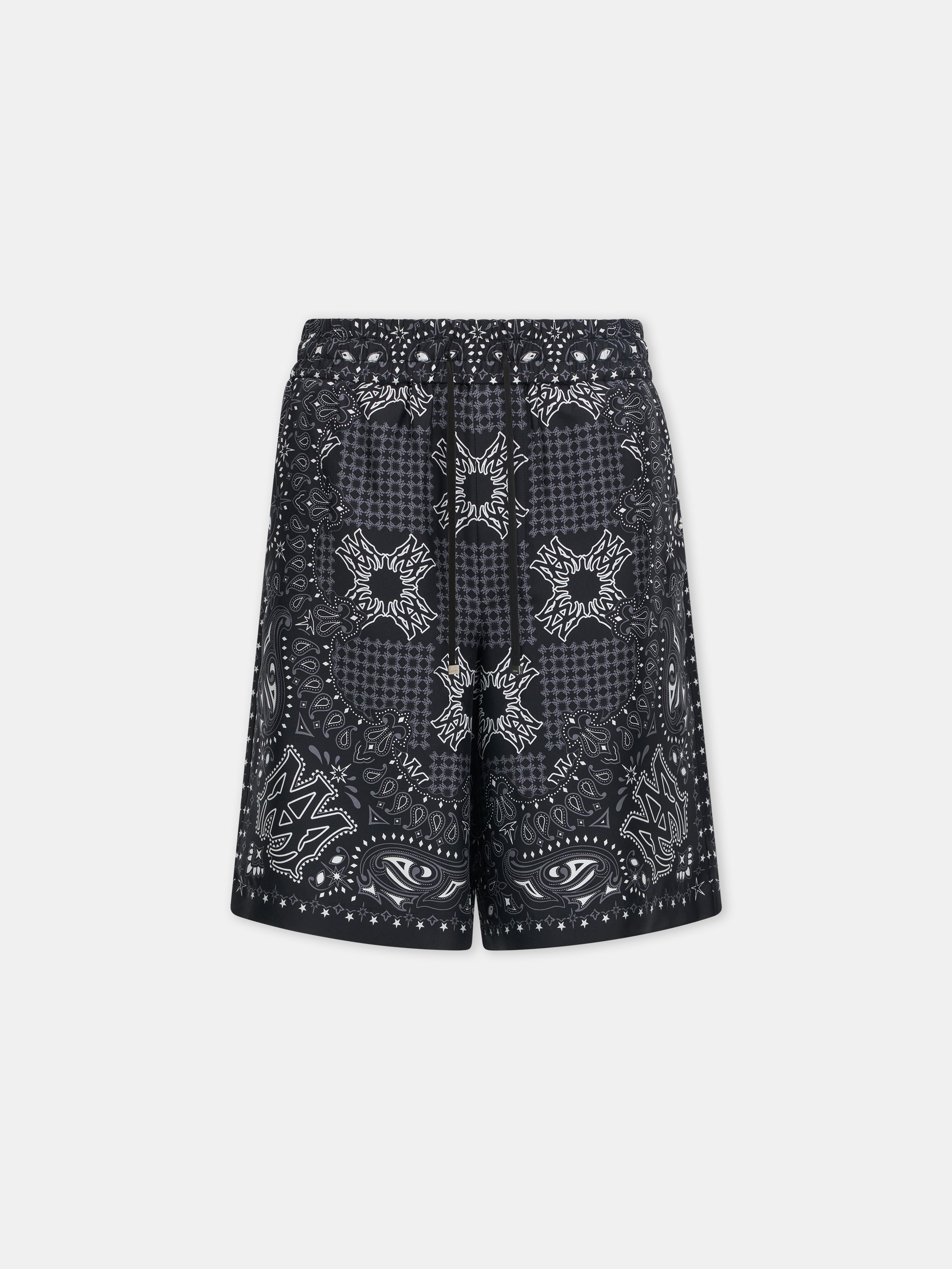 MA CHECK SHORT - Black