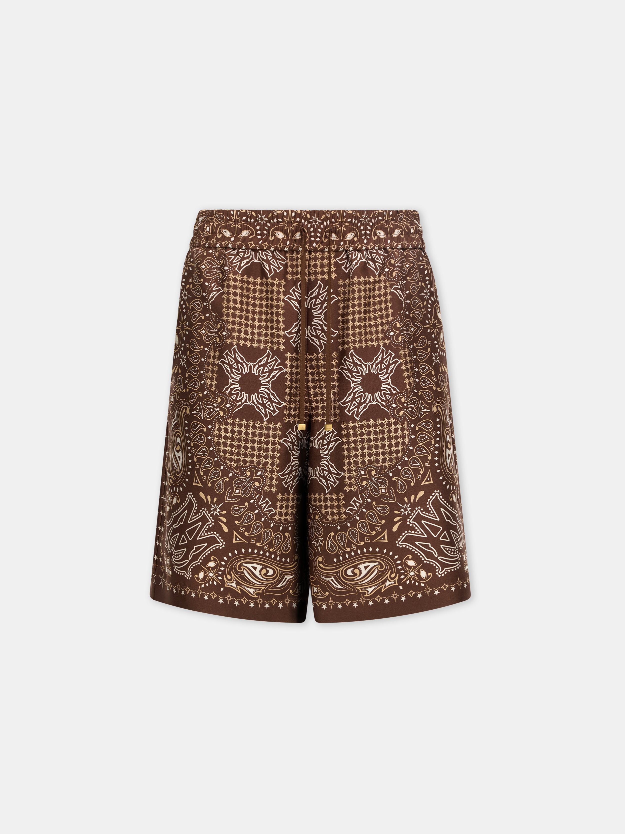 MA CHECK SHORT - Tobacco