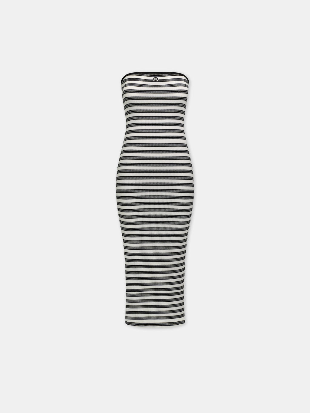 WOMEN - WOMEN'S MA STRIPED MAXI DRESS - White