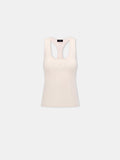 WOMEN - WOMEN'S MA RIB TANK - Alabaster