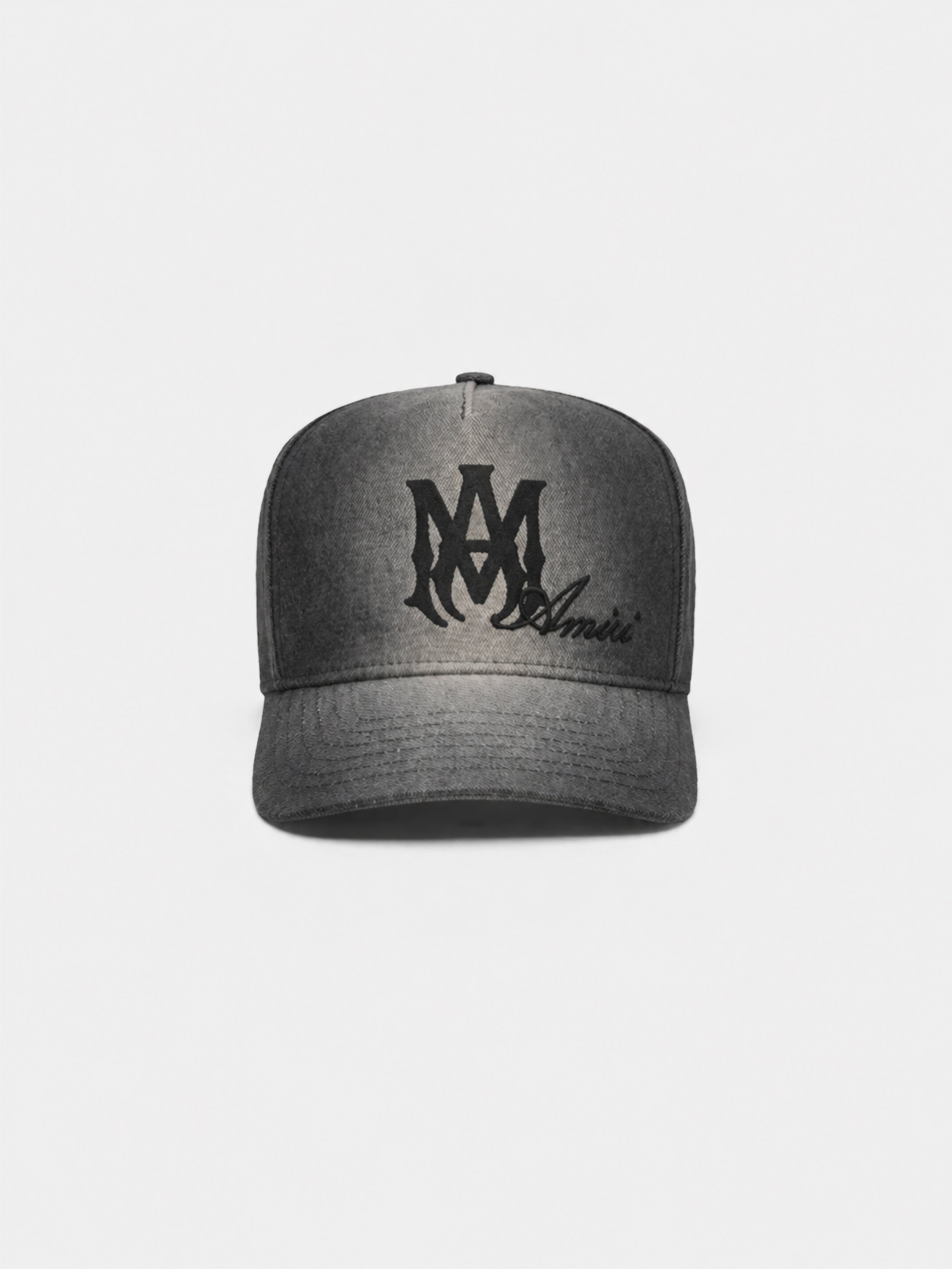 MA SCRIPT CANVAS HAT - Black