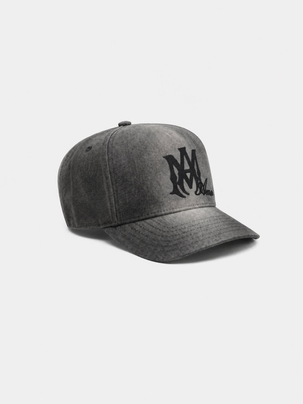 MA SCRIPT CANVAS HAT - Black