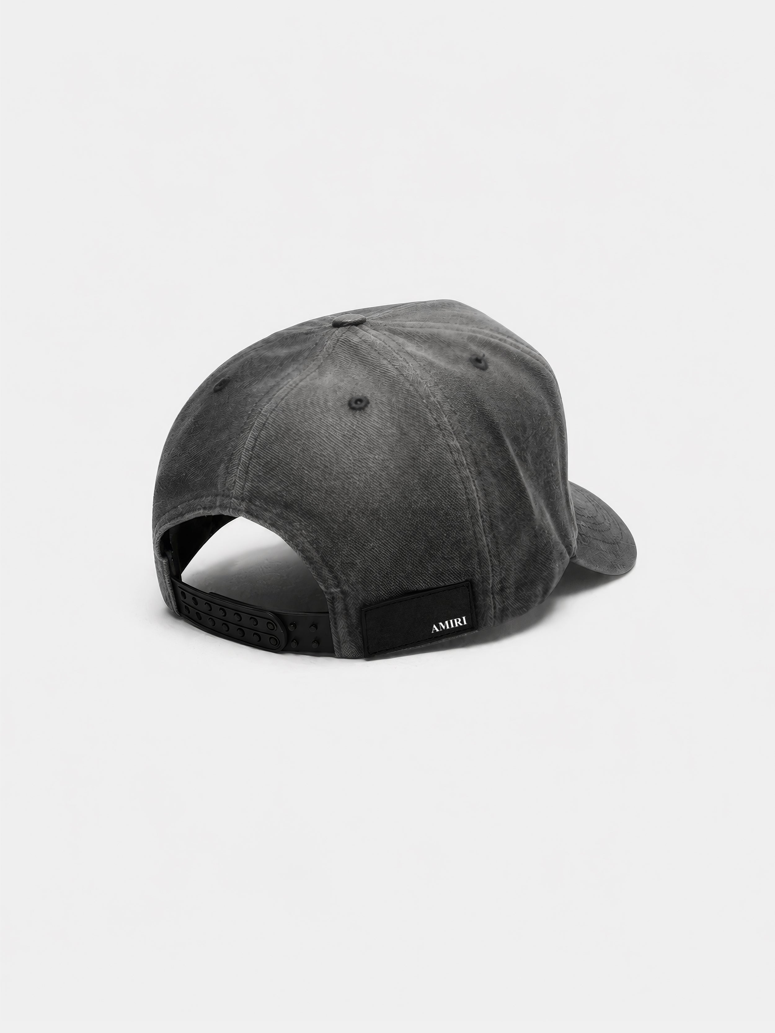 MA SCRIPT CANVAS HAT - Black