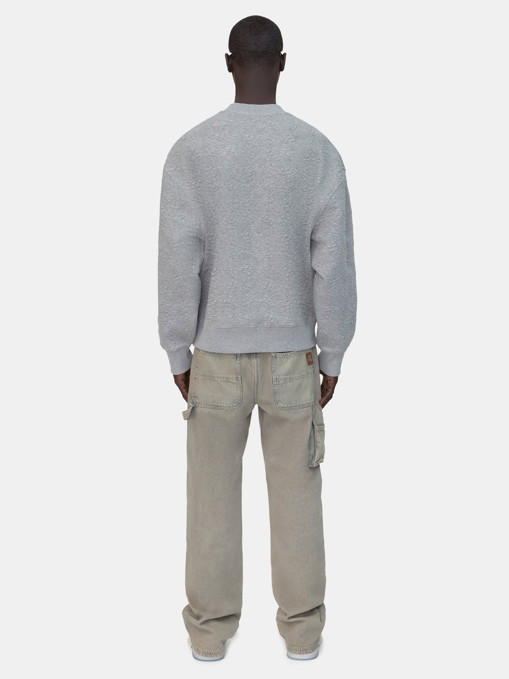 MA QUAD OVERSIZED CREW - STONE