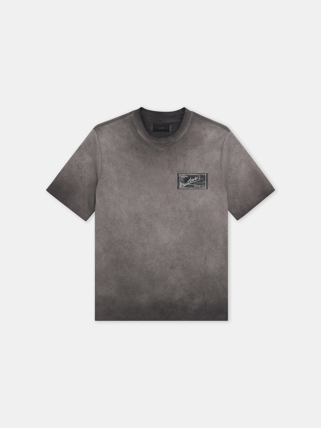 AMIRI QUALITY GOODS LABEL TEE - Black