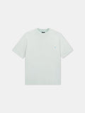 AMIRI QUALITY GOODS LABEL TEE - Powder Teal
