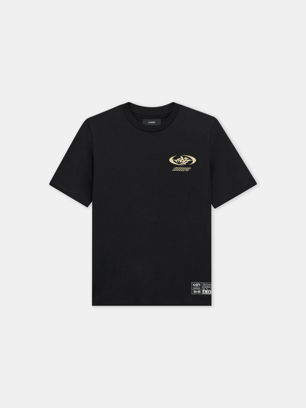 SPORTY LIGHTWEIGHT JERSEY TEE - Black