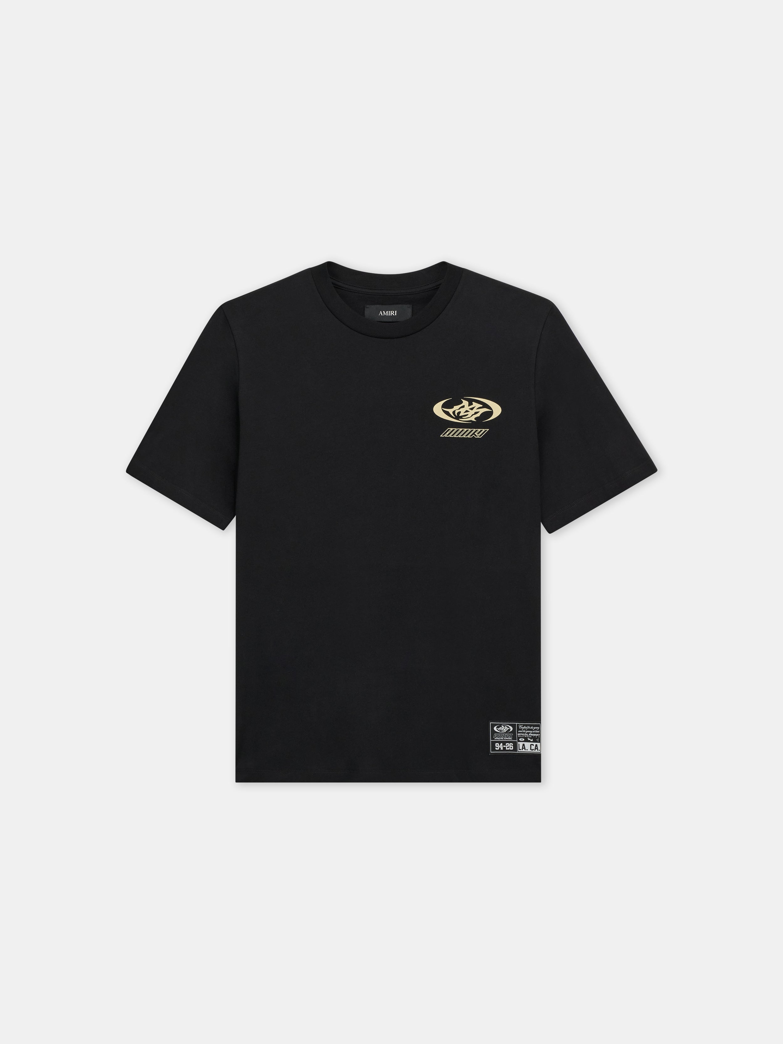 SPORTY LIGHTWEIGHT JERSEY TEE - Black