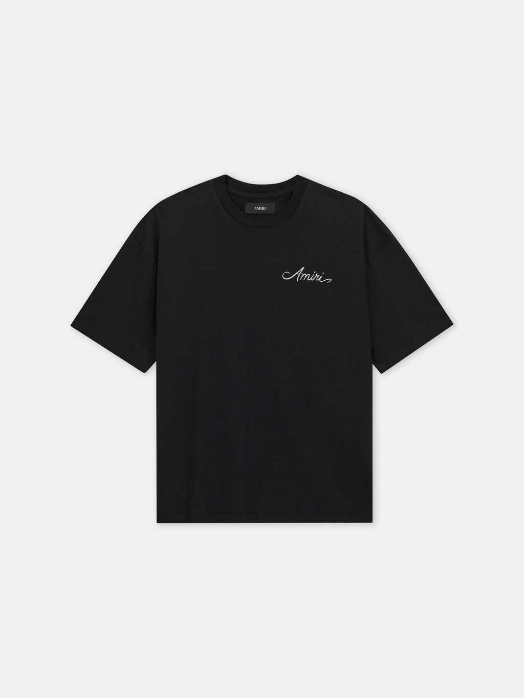 MA QUAD CHECKERBOARD OVERSIZED TEE - Black